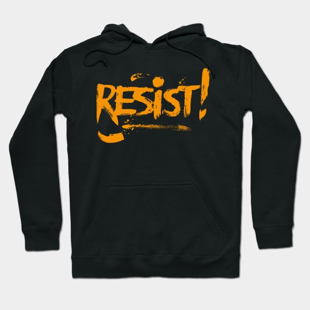 RESIST GRAFFITI STYLE SET DESIGN Hoodie by The C.O.B. Store